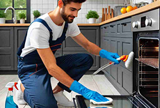 Kitchen cleaning